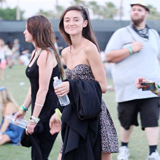 Caroline D'Amore in Celebrities at The 2011 Coachella Valley Music and Arts Festival - Day 3