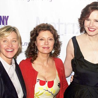 Ellen DeGeneres, Susan Sarandon, Geena Davis in The 2006 Matrix Awards Presented by NY Women in Communications