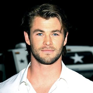 Chris Hemsworth in Chris Hemsworth Outside The Ed Sullivan Theater for 'The David Letterman Show'