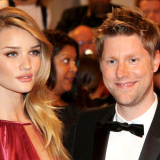 Rosie Huntington-Whiteley, Christopher Bailey in Alexander McQueen: Savage Beauty Costume Institute Gala
