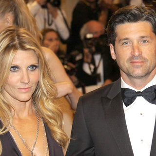 Jill Fink, Patrick Dempsey in Alexander McQueen: Savage Beauty Costume Institute Gala
