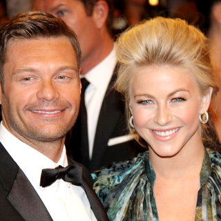 Ryan Seacrest, Julianne Hough in Alexander McQueen: Savage Beauty Costume Institute Gala