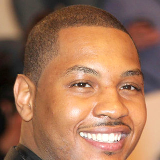 Carmelo Anthony in Alexander McQueen: Savage Beauty Costume Institute Gala
