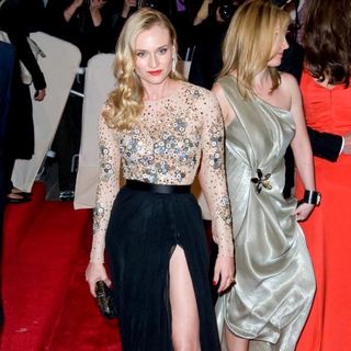 Diane Kruger in Alexander McQueen: Savage Beauty Costume Institute Gala