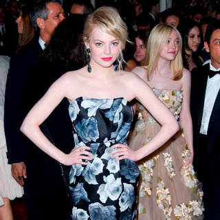 Emma Stone in Alexander McQueen: Savage Beauty Costume Institute Gala