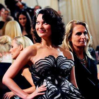 Shalom Harlow in Alexander McQueen: Savage Beauty Costume Institute Gala - wenn5648075