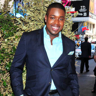 Jacob Lusk in Jacob Lusk Outside MTV Studios to Appear on 'The Seven'