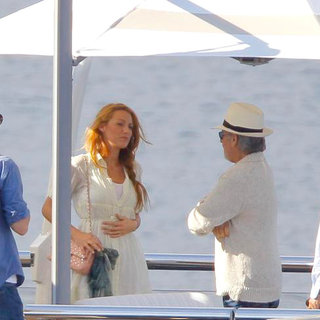 Blake Lively, Leonardo DiCaprio and Steven Spielberg Enjoy The Sun on A Boat in Cannes