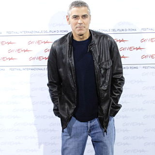 George Clooney in A Photocall for The Movie "Up in the Air" at The 4th Annual International Rome Film Festival