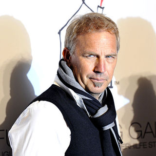 Kevin Costner at a McDonald's Kinderhilfe Stiftung fundraising gala