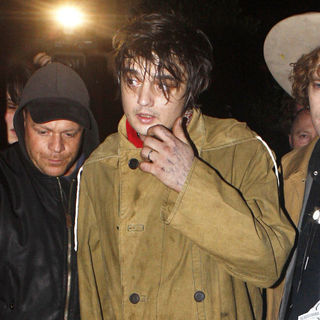 Pete Doherty in Pete Doherty Leaving His Concert at Kesselhaus der Kulturbrauerei
