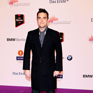 Robbie Williams in 19th Annual Echo Awards 2010 - Red carpet arrivals