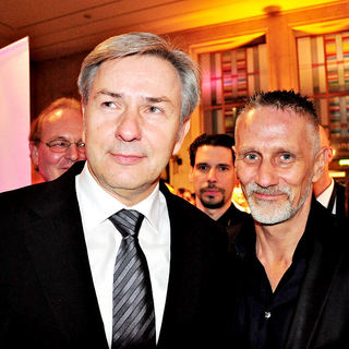 Klaus Wowereit, Joern Kubicki in 19th Annual Echo Awards 2010 - Red carpet arrivals