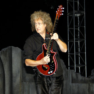 Brian May in The Aftershow Party of The Queen Musical Premiere for 'We Will Rock You'