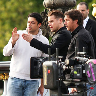 Leonardo DiCaprio in Leonardo DiCaprio on The Bridge Alexandre III for A Scene of Chinese Publicity Film