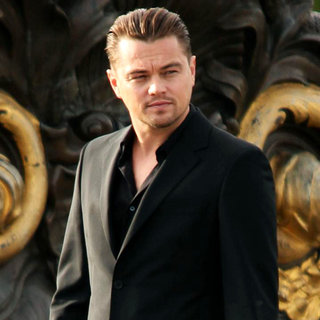 Leonardo DiCaprio in Leonardo DiCaprio on The Bridge Alexandre III for A Scene of Chinese Publicity Film