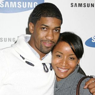 Fonzworth Bentley, Faune Chambers in 'Samsung Blackjack' Launch Hosted by Jimmy Kimmel