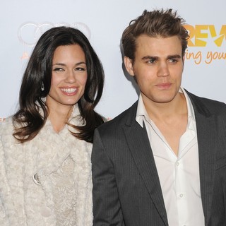 Torrey DeVitto, Paul Wesley in The Trevor Project's 2011 Trevor Live! - Arrivals