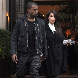 Kanye West, Kim Kardashian in Kim Kardashian and Kanye West After Lunch