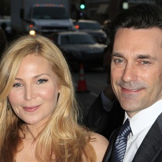 Jennifer Westfeldt, Jon Hamm in AMC's Special Screening of Mad Men Season 5 - Arrivals