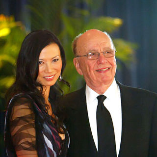Rupert Murdoch, Wendi Deng in 2010 White House Correspondents Association Dinner - Arrivals