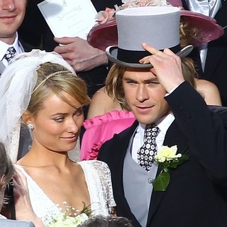 Olivia Wilde, Chris Hemsworth in Filming Takes Place for Rush