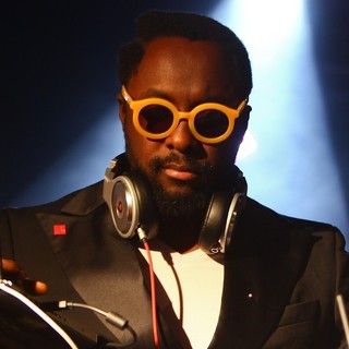 will.i.am in will.i.am Serving as DJ During A Set at The EF Summeranza Student Exchange Event