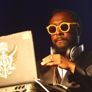 will.i.am in will.i.am Serving as DJ During A Set at The EF Summeranza Student Exchange Event