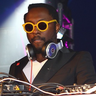 will.i.am in will.i.am Serving as DJ During A Set at The EF Summeranza Student Exchange Event