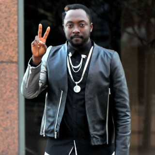 will.i.am Filming on Location His Music Video