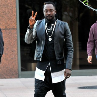 will.i.am Filming on Location His Music Video