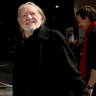 Willie Nelson in The Late Show with David Letterman - Arrivals
