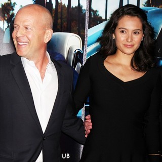 Bruce Willis in The Los Angeles HBO Premiere of His Way - willis-heming-premiere-his-way-01