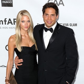 Abbey Wilson, Joe Francis in amfAR 3rd Annual Inspiration Gala