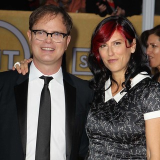 Rainn Wilson, Holiday Reinhorn in 19th Annual Screen Actors Guild Awards - Arrivals