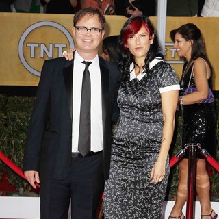 Rainn Wilson, Holiday Reinhorn in 19th Annual Screen Actors Guild Awards - Arrivals
