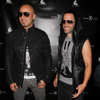 Marc Ecko and Wisin Yandel Press Conference at The Foundation Room