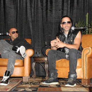 Marc Ecko and Wisin Yandel Press Conference at The Foundation Room