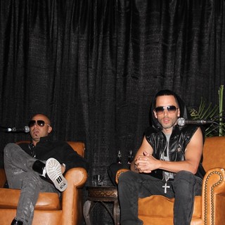 Marc Ecko and Wisin Yandel Press Conference at The Foundation Room