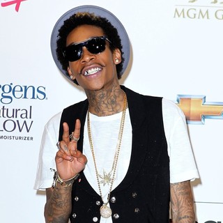 Wiz Khalifa in 2012 Billboard Music Award - Press Room