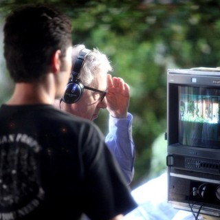 Woody Allen in On The Set of New Film The Bop Decameron