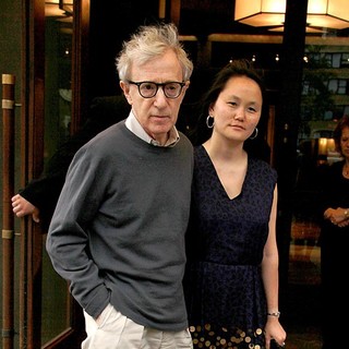 Woody Allen, Soon-Yi Previn in The Screening of Midnight in Paris