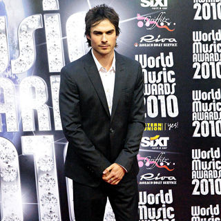 Ian Somerhalder in 2010 World Music Awards - Arrivals
