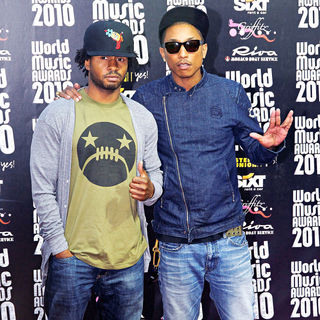 Pharrell Williams in 2010 World Music Awards - Arrivals