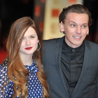 Bonnie Wright, Jamie Campbell Bower in Orange British Academy Film Awards 2012 - Arrivals