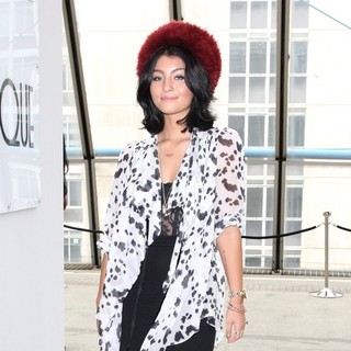 Yasmin in London Fashion Week Spring-Summer 2012 TopShop Unique