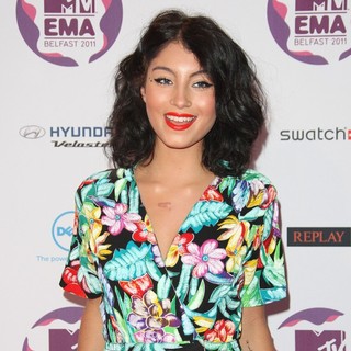 Yasmin in The MTV Europe Music Awards 2011 (EMAs) - Arrivals