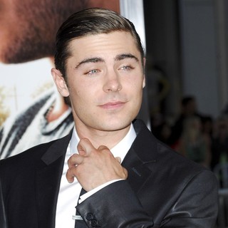 Zac Efron in The Premiere of The Lucky One