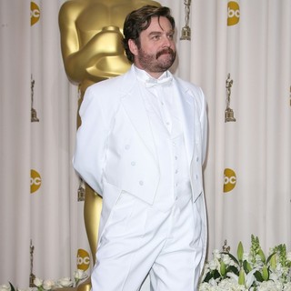 Zach Galifianakis in 84th Annual Academy Awards - Press Room