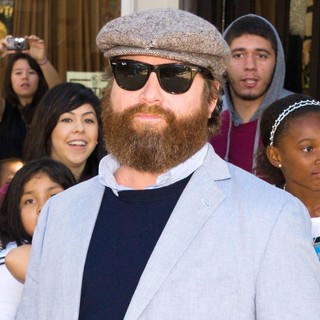 Zach Galifianakis in The Los Angeles Premiere of Puss in Boots